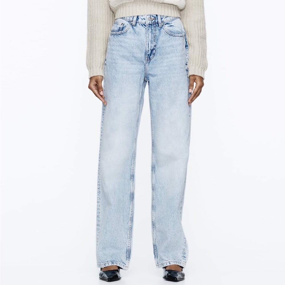 [SOLD] Zara High Rise Wide Leg Jean | Size US4